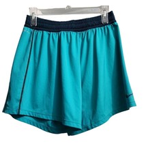 Nike Dri-FIT Turquoise Athletic Shorts Women&#39;s Workout Running Gym Activ... - $14.01