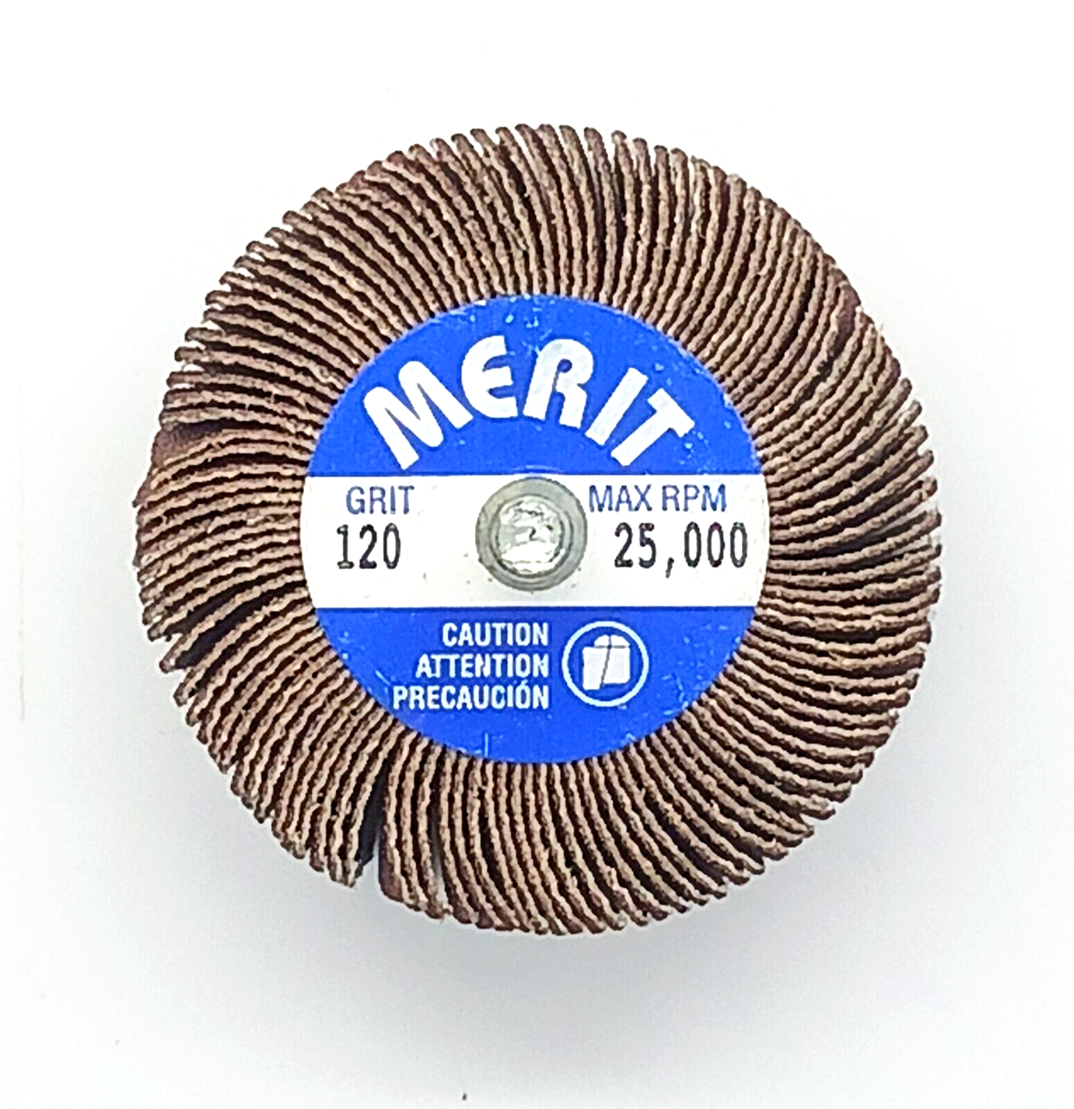 MERIT 120 Grit Max RPM 25,000 2 In - $7.99