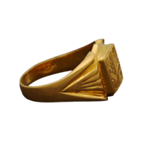 bis 916 hallmark bright gold family ring size us 5.5 him factory direct jewelry - $1,825.99