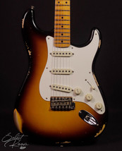 Fender Custom Shop LTD &#39;57 Stratocaster, Relic, Wide Fade 2-Color Sunburst - £3,674.24 GBP