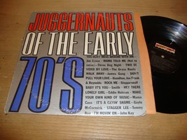 Various Artist - Juggernauts Of The Early 70&#39;s - LP Record   VG G+ - £5.33 GBP