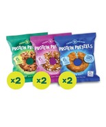 High Protein Pretzel Crisps - 6 Pack X 1.75 Oz Crunchy &amp; Flavorful Plant... - $33.99