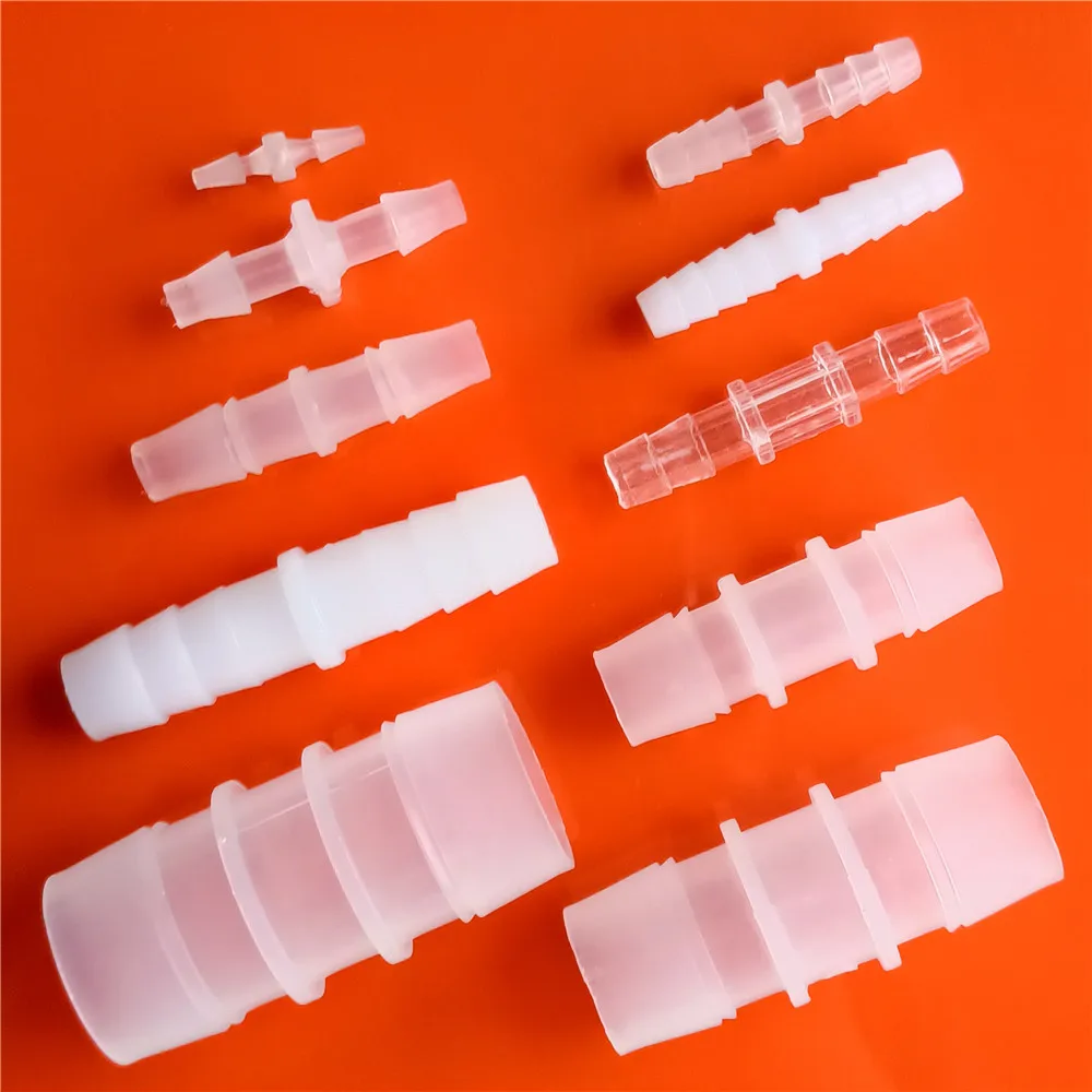 House Home 2pcs 24Sizes 2.4-32mm PP PE Silicone Tube Joint Equal Diameter Straig - £19.30 GBP