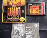 Desert Strike Return to the Gulf (Sega Genesis, 1992) CARTRIDGE + MANUAL... - $9.89
