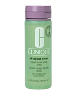 Clinique All About Clean Liquid Facial Soap Mild  Dry Combination Skin 6... - $16.05