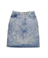 Vintage Sasson Skirt Womens 3 26 Acid Wash Denim Jean Retro 90s Mini Pen... - £19.80 GBP