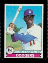Vintage 1979 Baseball Trading Card Topps #644 Manny Mota Dodgers Outfield - £5.35 GBP