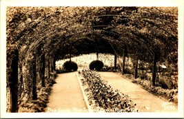 RPPC Garden Arches Point Defiance Park Tacoma WA UNP Postcard 1240 T14 - £2.94 GBP