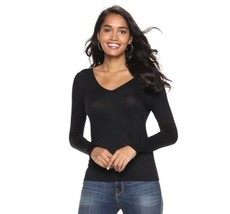 Rock &amp; Republic BLACK Crisscross Back Top  - Women&#39;s 2XL - £23.43 GBP