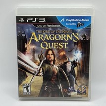Lord of the Rings: Aragorn&#39;s Quest (Sony PlayStation 3, 2010) PS3 Video Game - £7.46 GBP