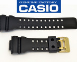 Casio  Watch Band G-Shock BLACK Shiny Strap Rubber GA-110GB GD-100GB GAC... - $75.95