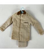 Barbie Ken Outfit 1961 Striped Pajamas Sleeper Set #781 - $12.34