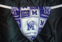 New Mens University OF MEMPHIS School String Thong Male Lingerie Underwear - £15.27 GBP