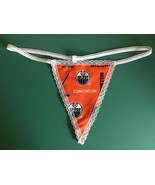 New Womens EDMONTON OILERS NHL Hockey Gstring Thong Lingerie Panties Und... - $377.73 MXN