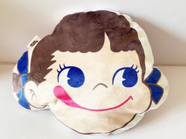 New Milky PEKO Peko-Chan Fluffy Cushion Stuffed Plush Doll Toy - $38.00