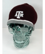 Texas A&amp;M Aggies Football Winter Beanie Hat, Burgundy/Gray/White - Genui... - $181.34 MXN