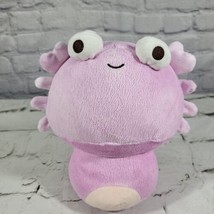 MeWaii Mushroom Family Popeyed Crab Kawaii Plush Pillow Squish Purple  - $19.79