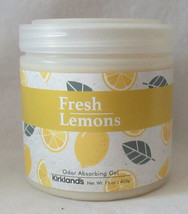  Kirkland&#39;s Odor Absorbing Gel 15 oz FRESH LEMONS good for approx. 60-90 days - £14.91 GBP