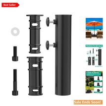 Adjustable Umbrella Holder Tube with Windproof Design - Ideal for Outdoo... - $40.54