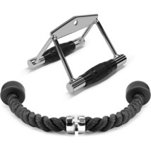 Yes4All Double D Handle Cable Attachment and Tricep Pull Down Rope  2-in... - $42.99
