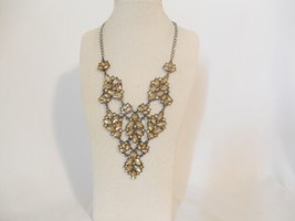 Thalia Sodi GreyTone Marquise &amp; Round Crystal Statement Necklace H113$39 - £12.08 GBP