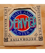 Dave And Buster&#39;s Denver State Souvenir Tile Decorative For Hotplates Co... - £8.37 GBP