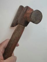 Vintage Hatchet/Axe Wood V Notch and Wood Handle image 5