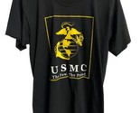 Rothco USMC  T shirt Mens M The Few The Proud Black   MarineCrew Neck - $13.05