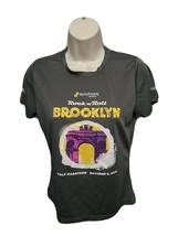 2016 Rock n Roll Brooklyn Half Marathon Womens Small Gray Jersey - £14.08 GBP