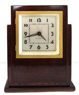 Seth Thomas Stunning 1940&#39;s Art Deco Electric Wooden Clock - £276.39 GBP