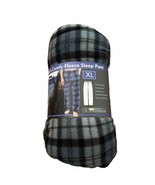 Rugged Frontier Mens Size XL Plaid Fleece Loungewear Sleep Pant NEW - $11.00