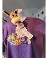 Ladies Pokemon Tshirt size XL New Bonus Plush Eevee - £21.19 GBP