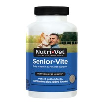 Nutri-Vet Senior-Vite Liver Chewables 1ea/120 ct - £26.07 GBP