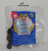 2000 Mcdonalds Happy Meal Toy Ty Teenie Beanies #5 Lucky the Ladybug MIP - £7.74 GBP
