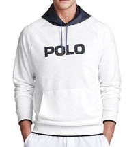 Polo Ralph Lauren White Spell out Performance Hoodie Size XL NWT - £71.31 GBP