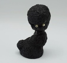 Schwarz Pudel Hund Kunstharz Figur - £31.80 GBP