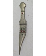 Vintage Arabian Decorative Scabard &amp; Handle Curved Dagger Knife with Ins... - €24,69 EUR