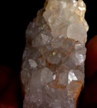Anandalite  Rainbow quartz, Aurora  multi flash iridecent crystal #6154 - £26.16 GBP