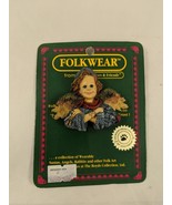 Boyds Collection Folkwear Fairy Angel Folk Art Pin 1995  - £3.13 GBP