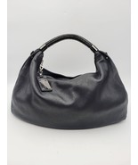 Kenneth Cole Leather Shoulder Bag Studded Handle Slouchy Hobo Bag Color ... - $39.99
