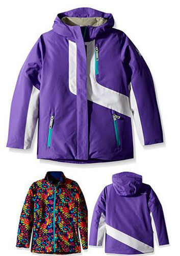 Primary image for Spyder Girls Reckon 3-In-1 Jacket, Ski Snowboarding Jacket, Size L (14/16 Kids)