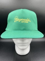 Vintage Fitzgeralds Las Vegas Hat Snapback Cap Trucker Shamrock 1990s Casino VTG - £8.67 GBP