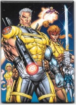 Marvels Cable X-Force #1 Liefeld Art Image Refrigerator Magnet X-Men NEW UNUSED - £3.18 GBP
