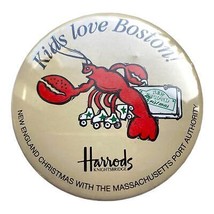 HARRODS Kids Love Boston Lobster Christmas Massachusetts Port Authority ... - £14.90 GBP