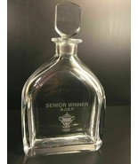 Orrefors Crystal Decanter Vintage Senior Winner AJDP Trophy - £116.73 GBP