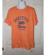 Life is Good Orange Positive State Short Sleeve T-shirt Size M (7/8) Boy... - €16,47 EUR