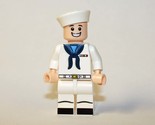 Navy Sailor A with smile  Custom Minifigure - £3.44 GBP