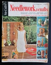 McCall&#39;s Needlework &amp; Crafts Spring-Summer 1967 Crochet Fashion Crafts Pottery - $14.83