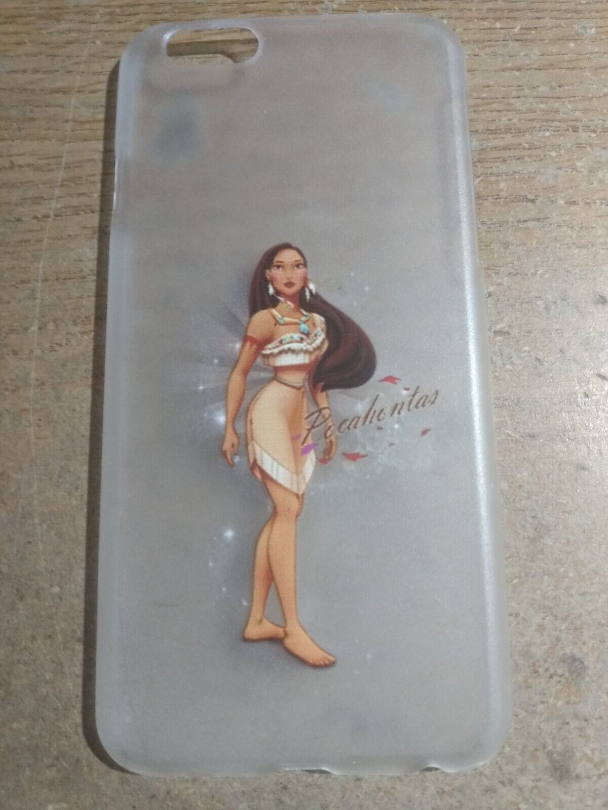 Ultra Thin Slim Pocahontas Case Cover For Apple iPhone 6  6s 7 8 plus - $1.75