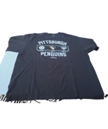 Hockey Pittsburgh Penguins Reebok T Shirt Black Sz Large NHL - $11.04 CAD